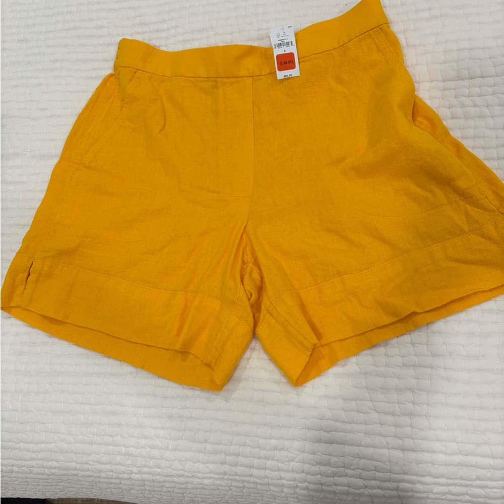 Banana Republic Vibrant Yellow Women's Shorts